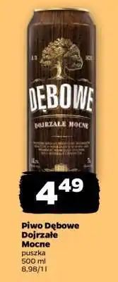 Netto Piwo DĘBOWE DOJRZAŁE MOCNE oferta