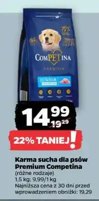 Netto Karma sucha dla psów Premium Competina oferta