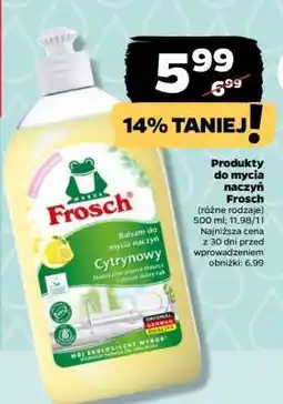 Netto Frosch Produkty do mycia naczyń oferta