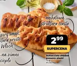 Netto Schiacciata chlebek pszenny płaski oferta