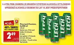 Biedronka Piwo Lech Premium , 6x500 ml oferta