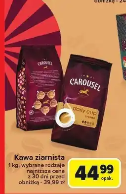 Carrefour Kawa ziarnista Carousel oferta