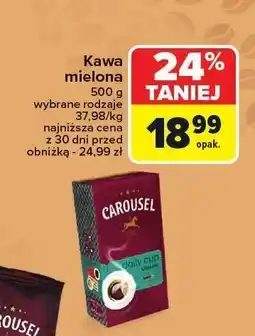 Carrefour Kawa mielona Carousel oferta