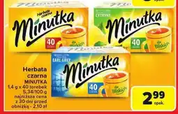 Carrefour Herbata czarna Minutka oferta