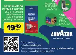 Carrefour Kawa mielona Lavazza Crema e Gusto oferta
