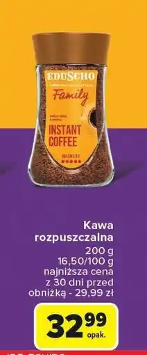 Carrefour Kawa rozpuszczalna Eduscho Family oferta