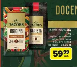 Carrefour Kawa ziarnista Jacobs Origins Uganda & Kenya oferta
