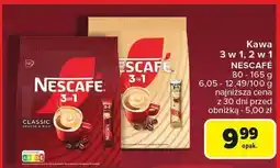 Carrefour Kawa rozpuszczalna 3w1 Nescafe oferta