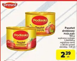 Carrefour Pasztet drobiowy Podlaski Drosed oferta