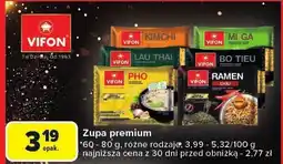 Carrefour Zupa premium Vifon różne rodzaje oferta