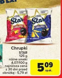 Carrefour Chrupki Star różne smaki oferta