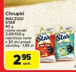 Carrefour Chrupki Maczugi Star różne smaki oferta