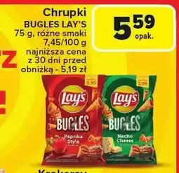 Carrefour Chrupki Bugles Lay's różne smaki oferta