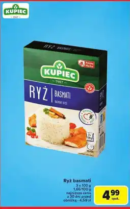 Carrefour Market Ryż basmati Kupiec oferta