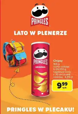 Carrefour Chipsy Pringles różne rodzaje oferta