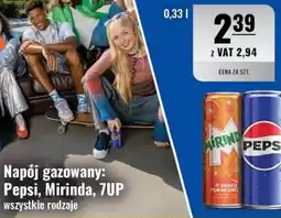 Eurocash Napój gazowany: Pepsi, Mirinda, 7UP oferta
