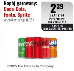 Eurocash Napój gazowany: Coca-Cola, Fanta, Sprite oferta