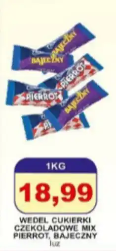 Primus WEDEL CUKIERKI CZEKOLADOWE MIX PIERROT, BAJECZNY oferta