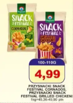 Primus PRZYSNACKI SNACK FESTIVAL CORNADOS, PRZYSNACKI SNACK FESTIVAL GRILLED CHICKENI oferta