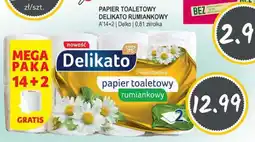 Słoneczko PAPIER TOALETOWY DELIKATO RUMIANKOWY oferta