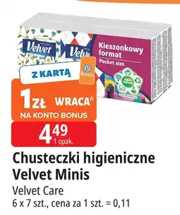 E.Leclerc Chusteczki mini Velvet oferta