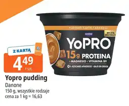 E.Leclerc Pudding karmelowy Danone Yopro oferta