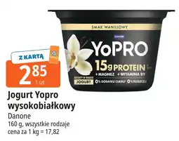 E.Leclerc Jogurt proteinowy wanilia Danone Yopro oferta