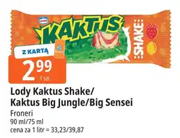 E.Leclerc Lód patec sensei Nestle Kaktus oferta