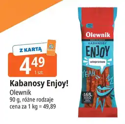 E.Leclerc Kabanosy wieprzowe Olewnik Enjoy! oferta
