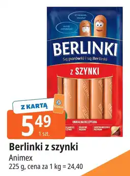 E.Leclerc Parówki z szynki Morliny Berlinki oferta