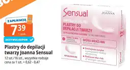 E.Leclerc Plastry do depilacji twarzy skóry wrażliwej hipoalergiczne Joanna Sensual oferta