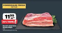 Netto Boczek wieprzowy Sztuka Mięsa Netto oferta