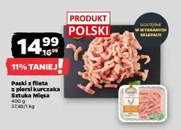 Netto Paski z fileta piersi kurczaka Sztuka Mięsa Netto oferta