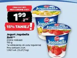 Netto Jogurt truskawka Zott Jogobella oferta