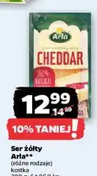 Netto Ser cheddar Arla oferta