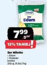 Netto Ser podlaski Miletto oferta