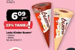 Netto Rożek Kinder Bueno White oferta