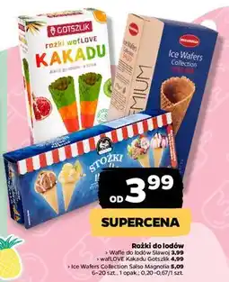 Netto Wafle do lodów rożek salso Magnolia Spożywcze oferta