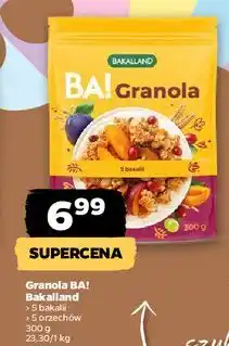 Netto Granola 5 orzechów z czekoladą Bakalland Ba! oferta