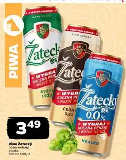 Netto Piwo Zatecky 0% oferta