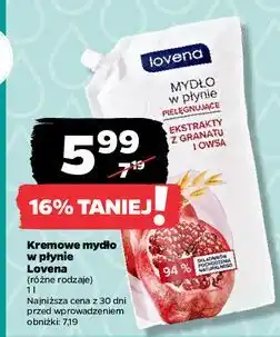 Netto Mydło w płynie granat i owies Lovena oferta