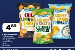 Netto Chipsy zielona cebulka Snaxters oferta