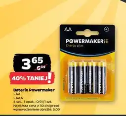Netto Baterie aaa Powermaker Energy Plus oferta