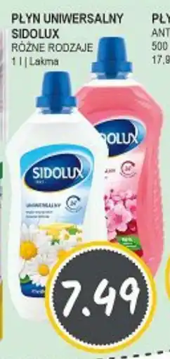 Słoneczko PŁYN UNIWERSALNY SIDOLUX oferta