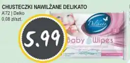 Słoneczko CHUSTECZKI NAWILŻANE DELIKATO oferta