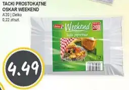 Słoneczko TACKI PROSTOKĄTNE OSKAR WEEKEND oferta