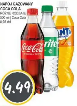 Słoneczko NAPÓJ GAZOWANY COCA COLA oferta