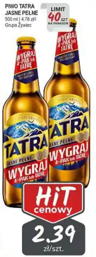 Słoneczko PIWO TATRA JASNE PEŁNE oferta