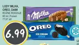 Słoneczko LODY MILKA, OREO, DAIM oferta