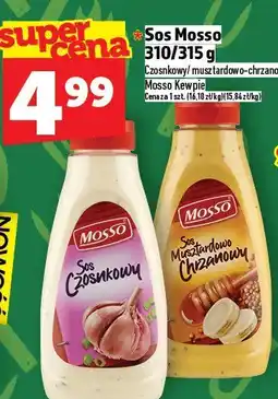 Topaz Sos Mosso czosnkowy/musztardowo-chrzanowy oferta
